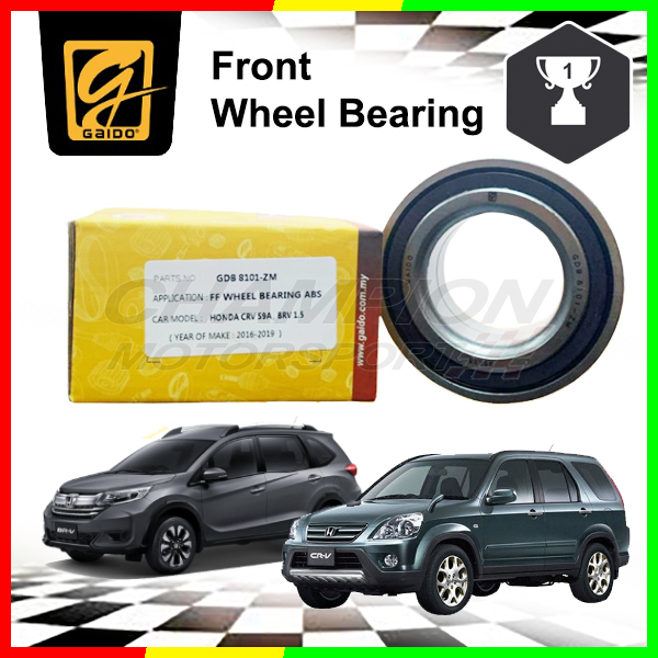 GAIDO Front Wheel Bearing Honda CRV S9A 2002 - 2006 BRV 1.5 ( CR-V BR-V ...