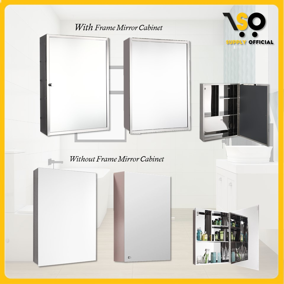 High Quality 100 Stainless Steel Bathroom Mirror Multiple