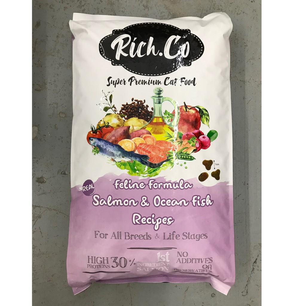 Rich Choice Rich.Co Premium Salmon & Ocean Fish 1Kg ( Repack) Shopee Malaysia