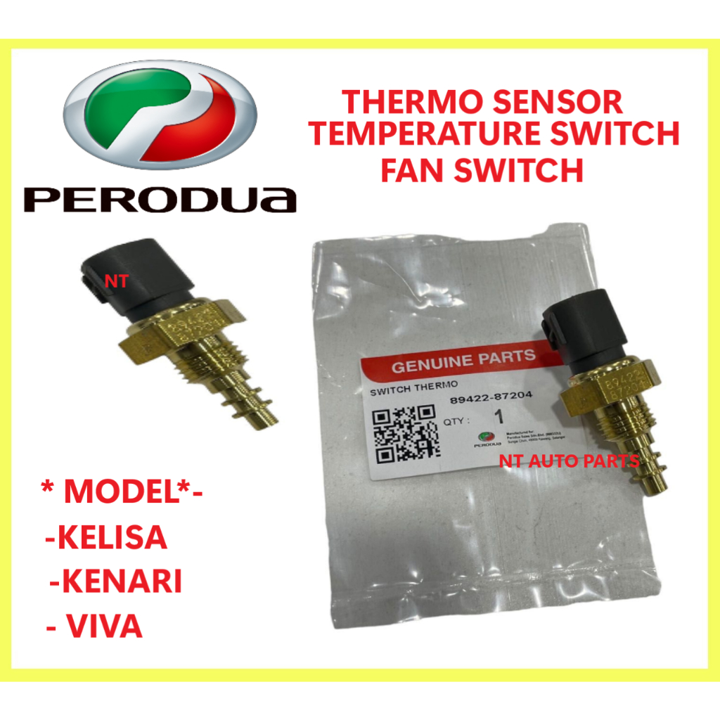 100 Perodua Kenari Kelisa Viva 3Pin Thermo Sensor Temperature Radiator