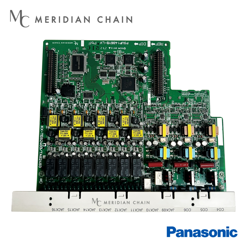 Panasonic KX-TES82483X Extension Card (For KX-TES824ML PBX Keyphone ...