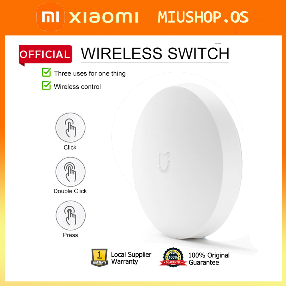XIAOMI Mi Home Smart Switch Touch Button ON OFF WiFi Remote Control ...
