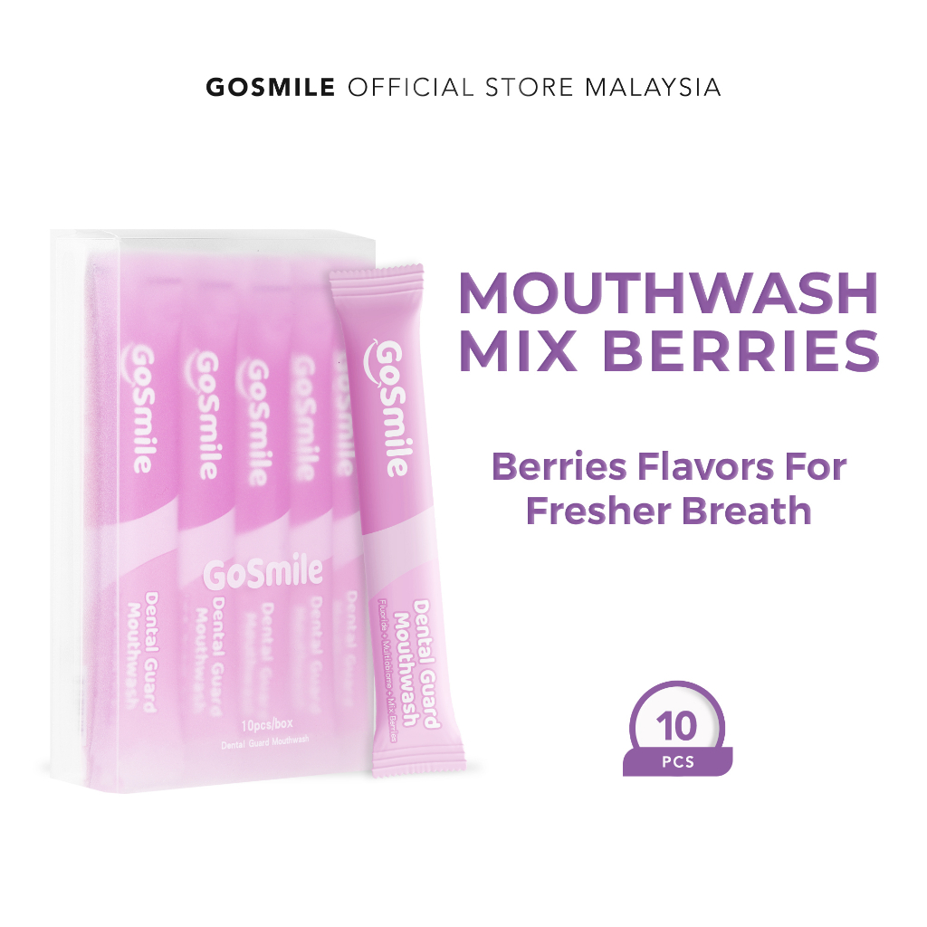 Dentific Dental Guard Mouthwash Mix Berries Fragrance Shopee Malaysia