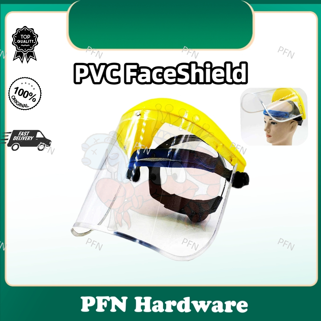 💥READY STOCK💥 Safety Face Shield / Full Clear PVC Replaceable Anti ...