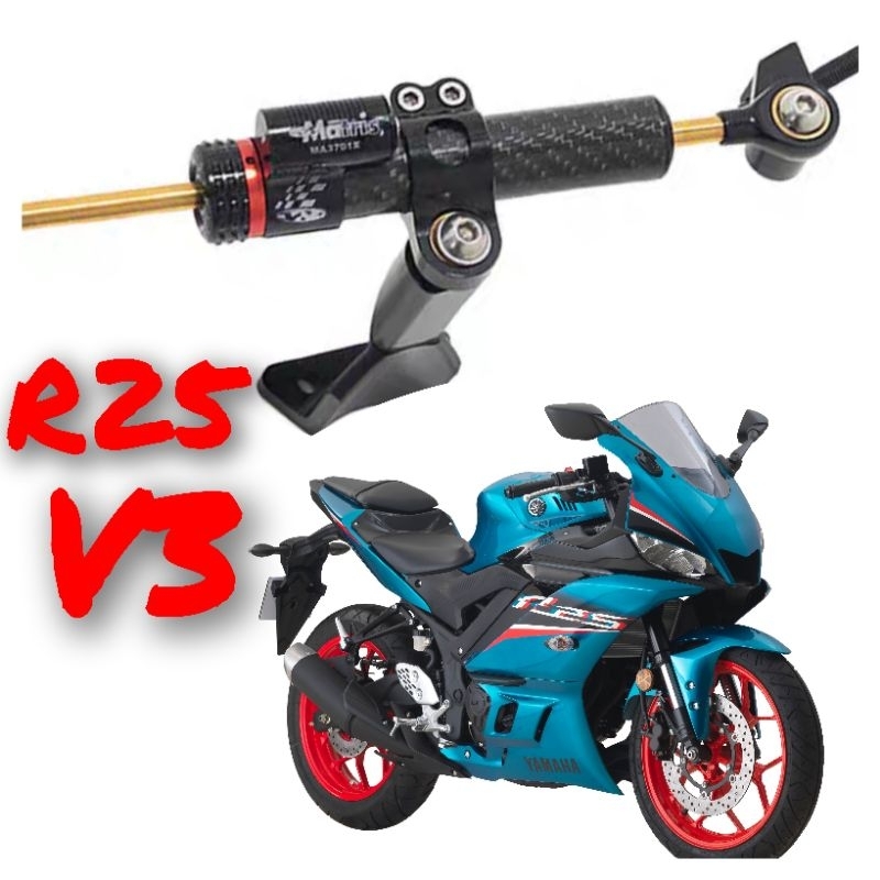 r25 v2 v3 damper steering damper bracket yamaha r25 v2 v3 Shopee Malaysia