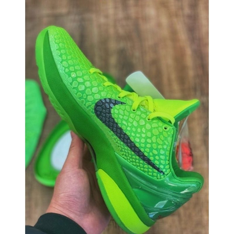 Kobe 6 Proto Grinch 💚 | Shopee Malaysia