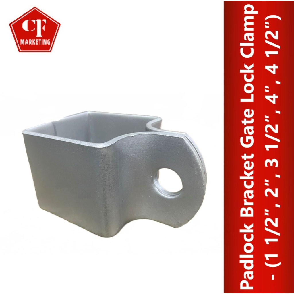 Padlock Bracket Gate Lock Clamp (1 1/2", 2", 3 1/2", 4", 4 1/2