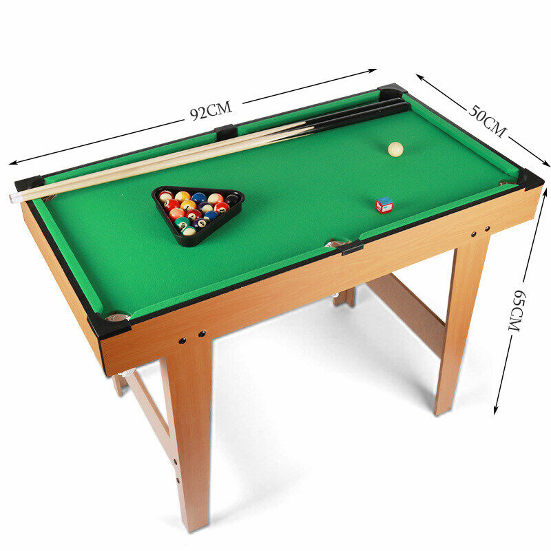 Pool table 47*25.6 inches Mini billiard Table for Kids adjustable metal