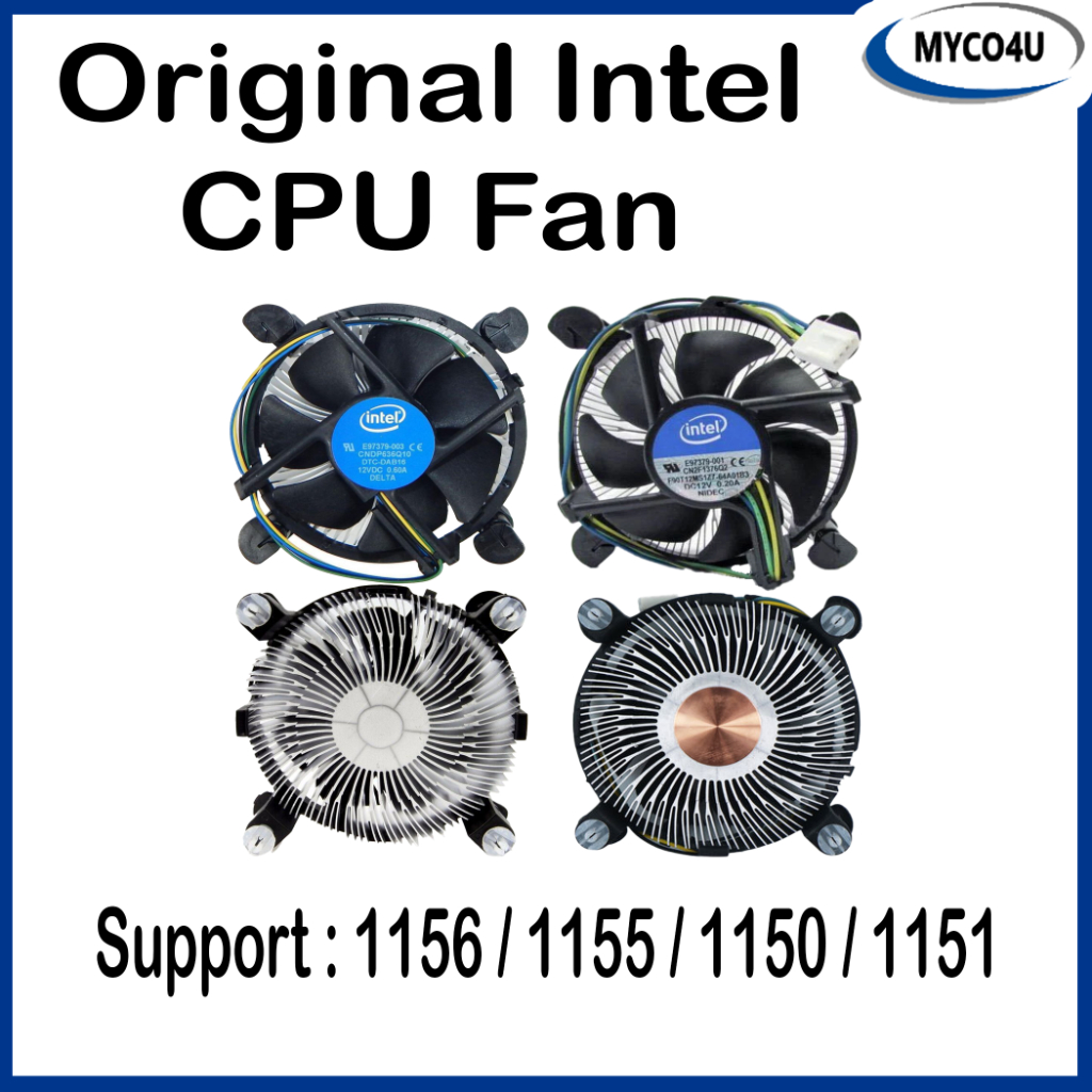 Original Used Intel CPU Fan Socket 1156 1155 1150 1151 Shopee Malaysia