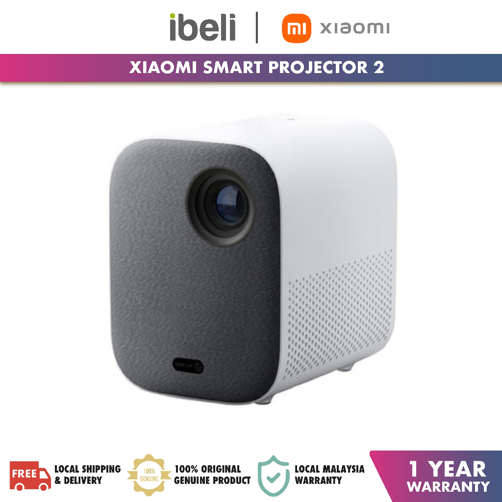 Xiaomi Smart Projector 2 1080p Resolution Multi-Angle Auto Keystone ...