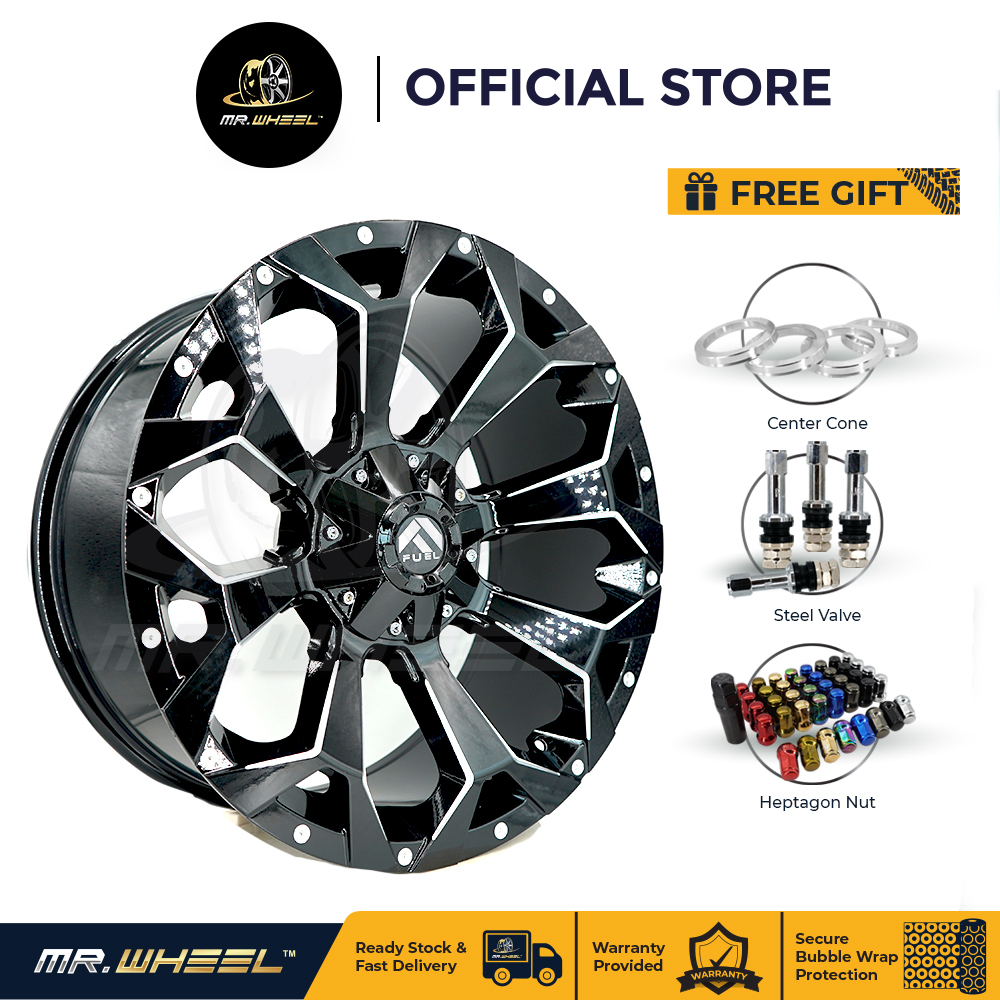 New Sport Rim FUEL ASSAULT D576 20inch Ranger Triton Hilux Dmax 4x4
