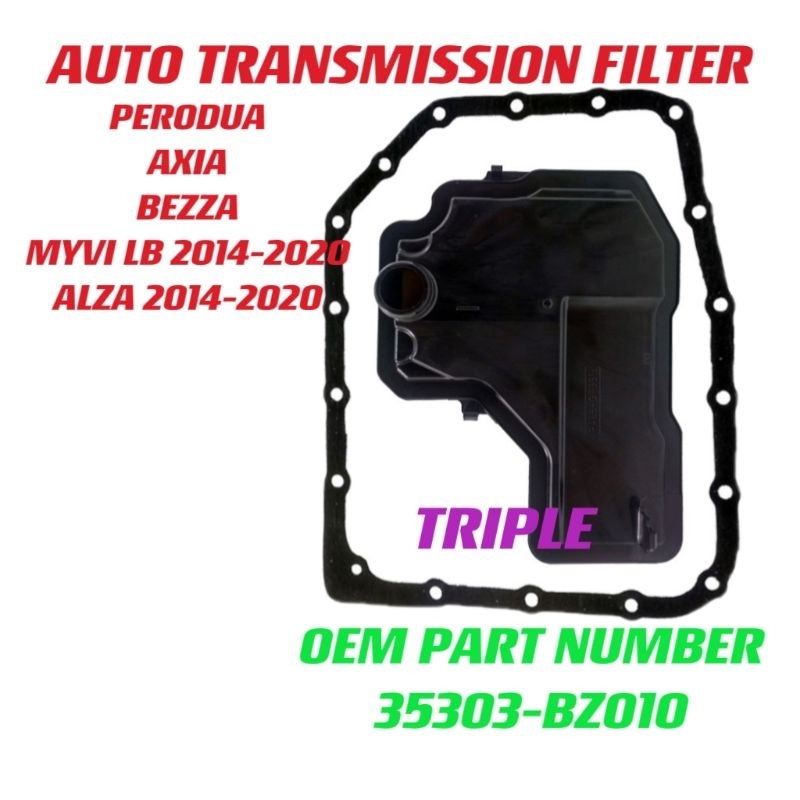 AUTO TRANSMISSION FILTER FOR MYVI LAGI BEST, AXIA, BEZZA, ALZA (2014