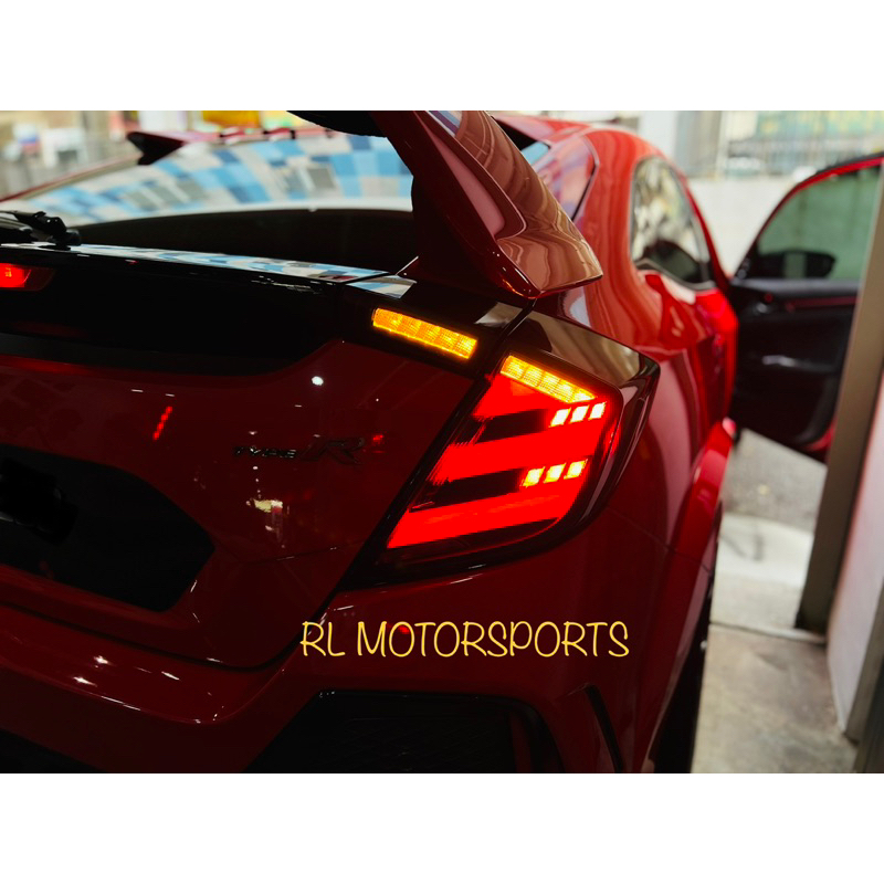 Honda Civic Fk7 FK8 FC Hatchback Type R Rear Led tail lamp light DRL ...