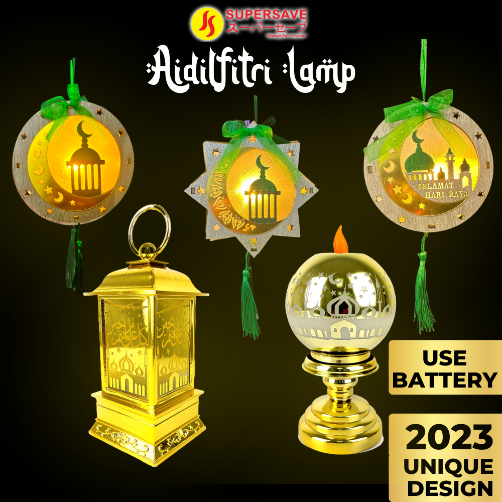 SUPERSAVE Table Lamp LED Muslim Eid Ramadan Light Decor Hanging Lampu ...