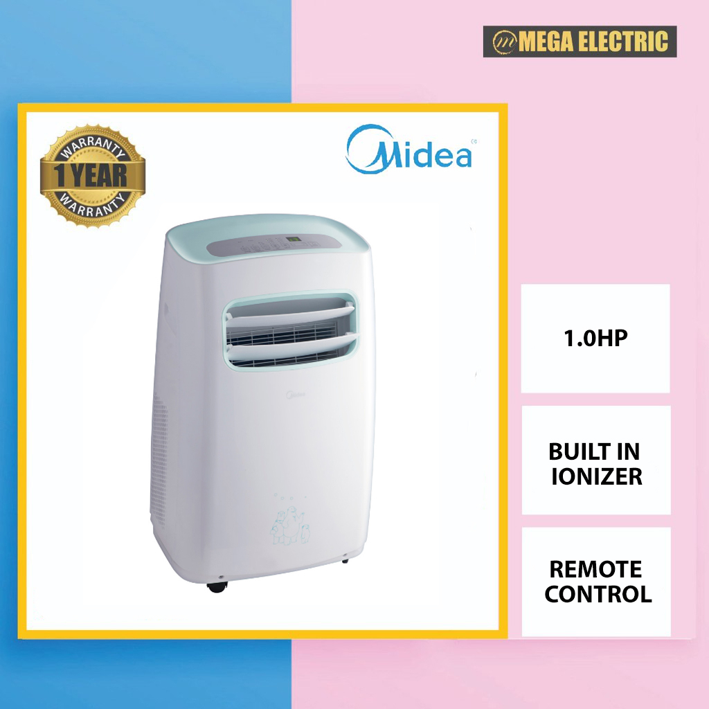 Midea Portable Air Conditioner (1.0HP) MPF09CRN1 Shopee Malaysia