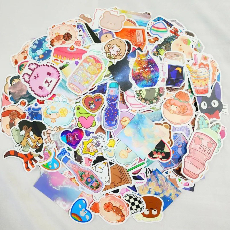 Matte Stickers (Random 10 pcs) | Shopee Malaysia