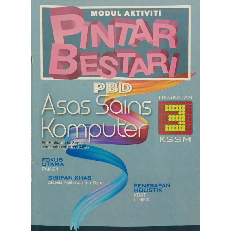 Tingkatan 3 Asas Sains Komputer Buku Latihan Modul Pintar Bestari Form ...