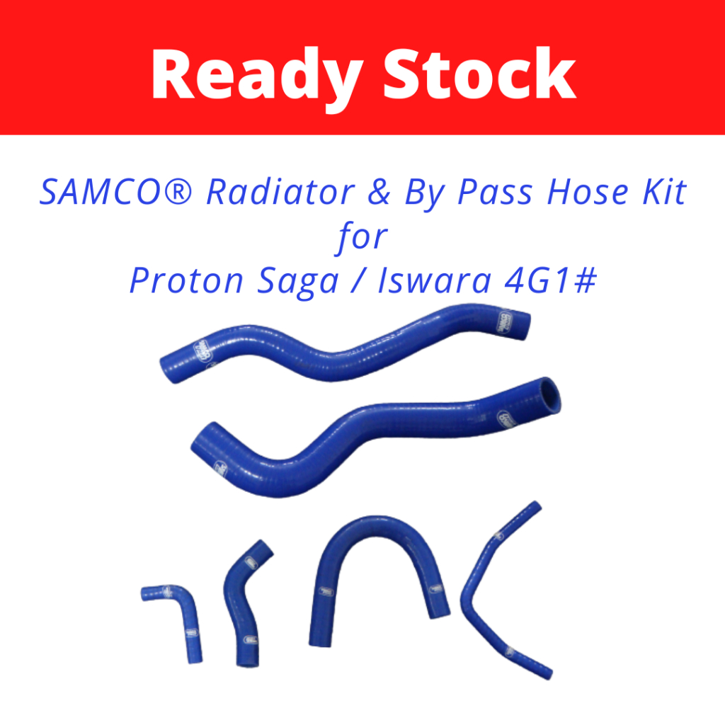SAMCO® Radiator & By Pass Hose Kit for Proton Saga / Iswara 4G1 ...