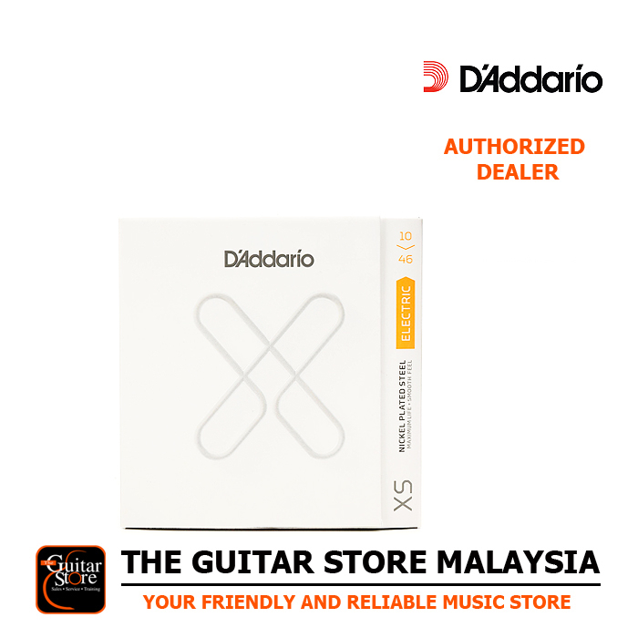 D'addario XS XSE1046 Nickel Coated Electric Guitar Strings Regular