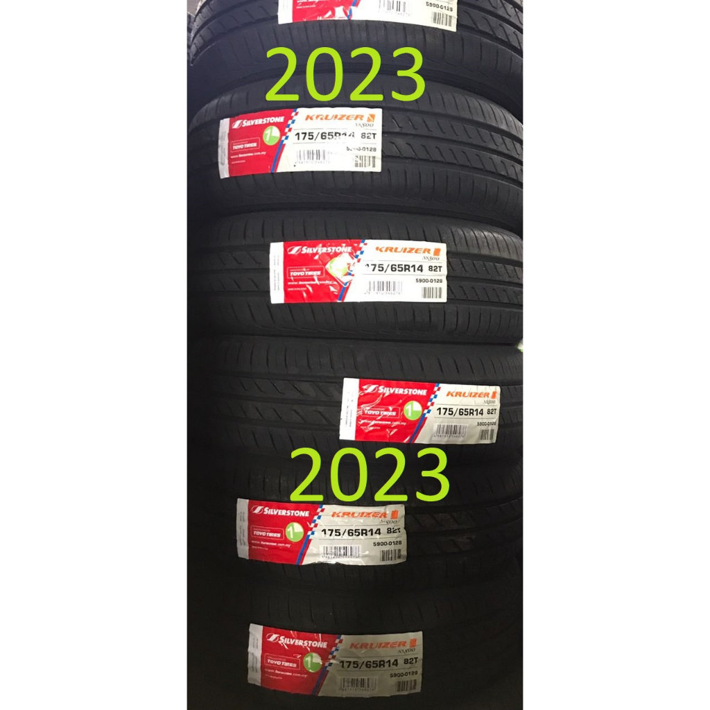 175/65R14 175 65 14 SILVERSTONE Car tyre Tire Kereta Tayar Wheel Rim 14 ...