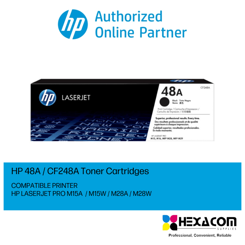 Compatible 48A CF248A Toner Cartridge - 1-Pack For HP M15 M28 M31 Series Printers