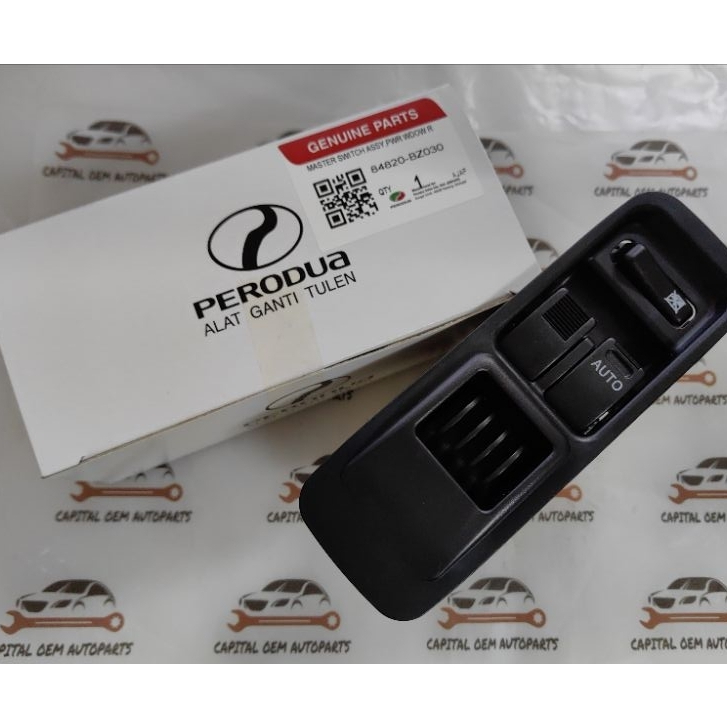 PERODUA POWER WINDOW MAIN SWITCH RH KELISA KENARI KEMBARA 84820-BZ030 ...