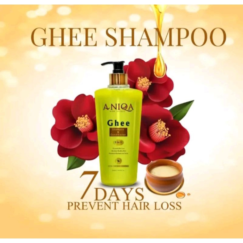 ANIQA Ghee Shampoo with Conditioner 300ml Shopee Malaysia