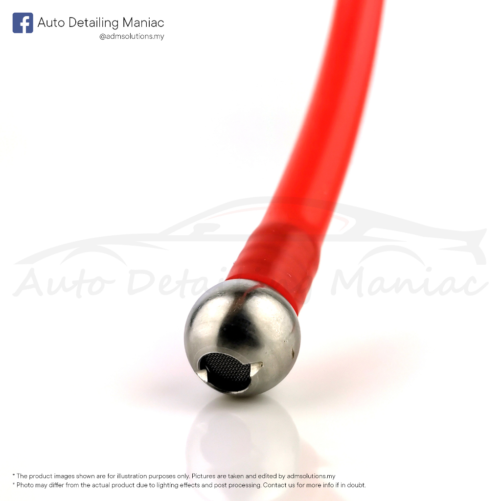 Foam Cannon Weighted Silicone Suction Tube Straw | Shopee Malaysia