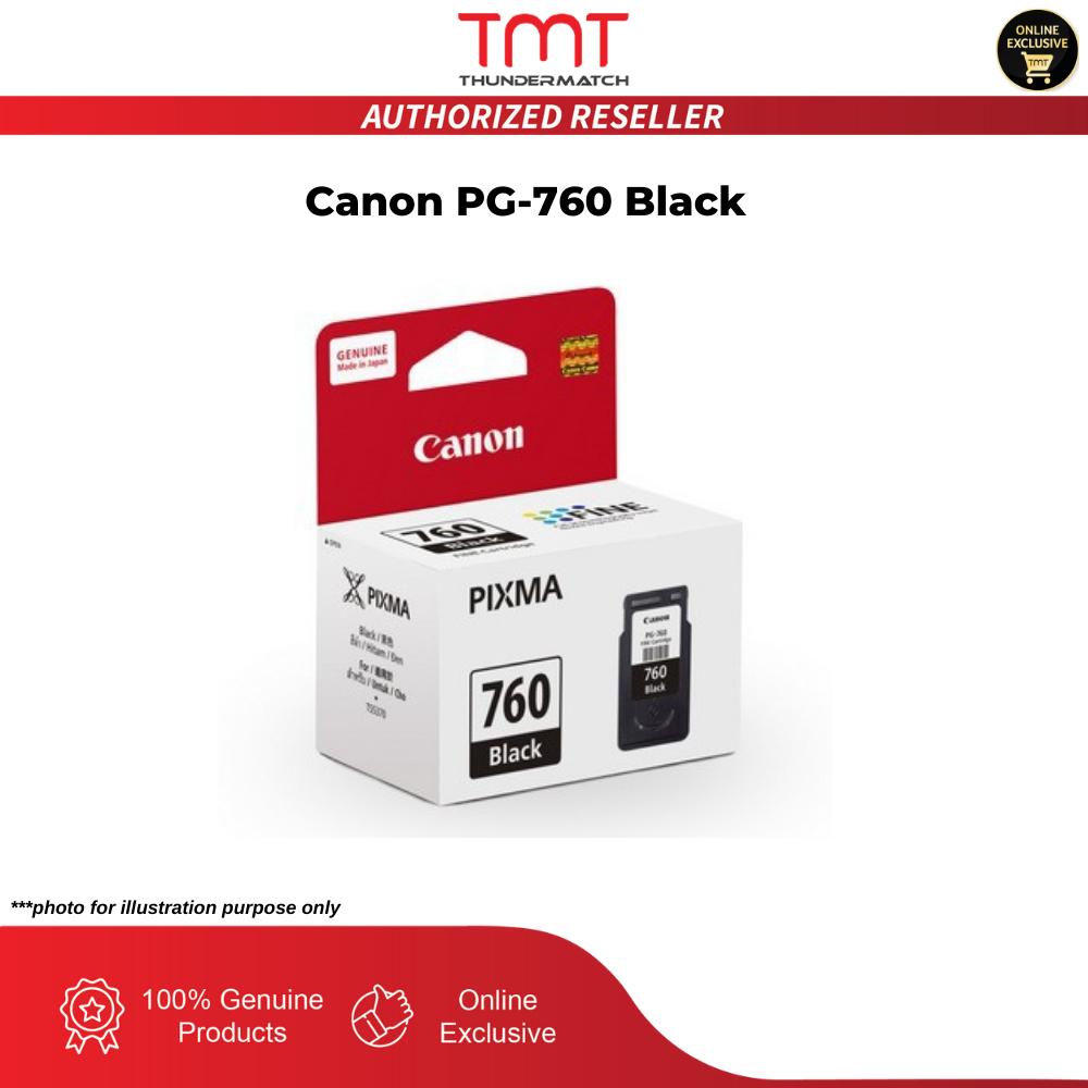 Canon PG-760 Black (7.5ml) | Shopee Malaysia