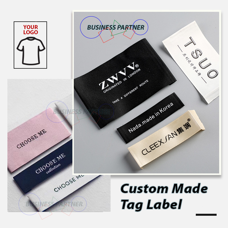 Customize Label Tag Custom Tag Tudung Customized Clothing Tag Price Tag