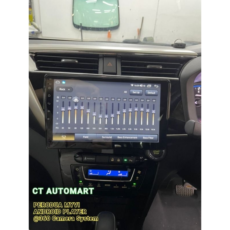 PERODUA AXIA/MYVI ANDROID PLAYER 3D 360 BIRD VIEW + 4 SIDE DVR VIDEO