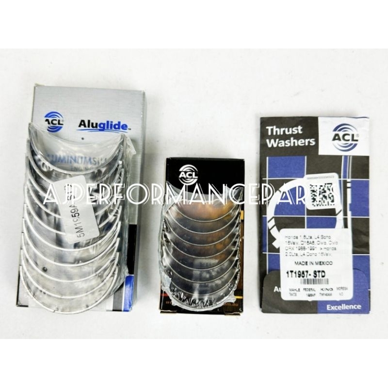 HONDA ACCORD H22A ACL RACE MAIN & CONROD BEARING WITH THRUST WASHER