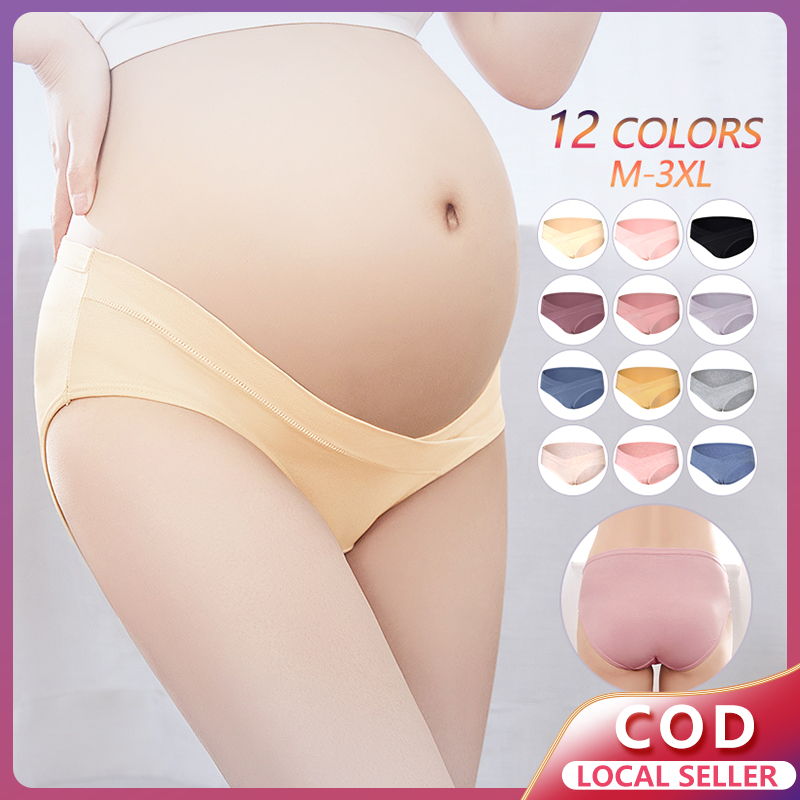 Low waist maternity panties