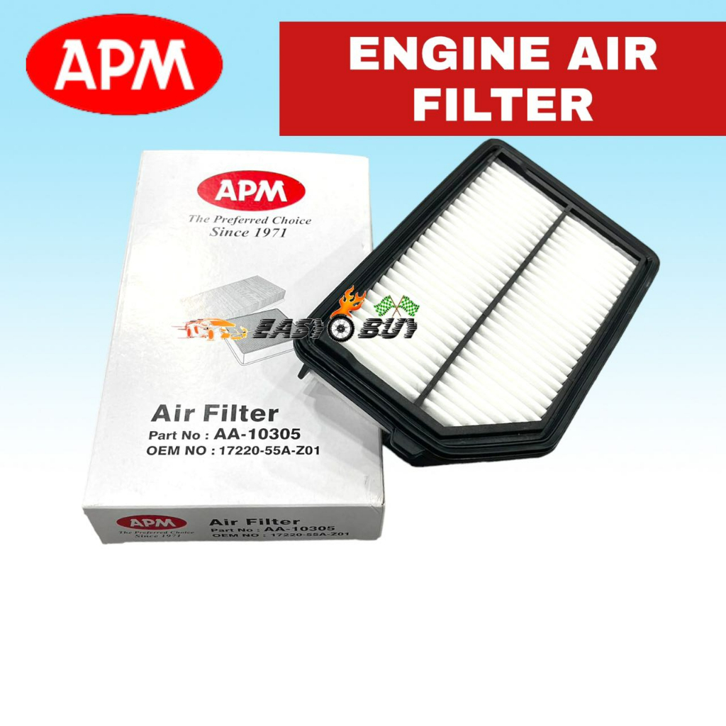 Original Apm Engine Air Filter Honda City T A Jazz T A Br V