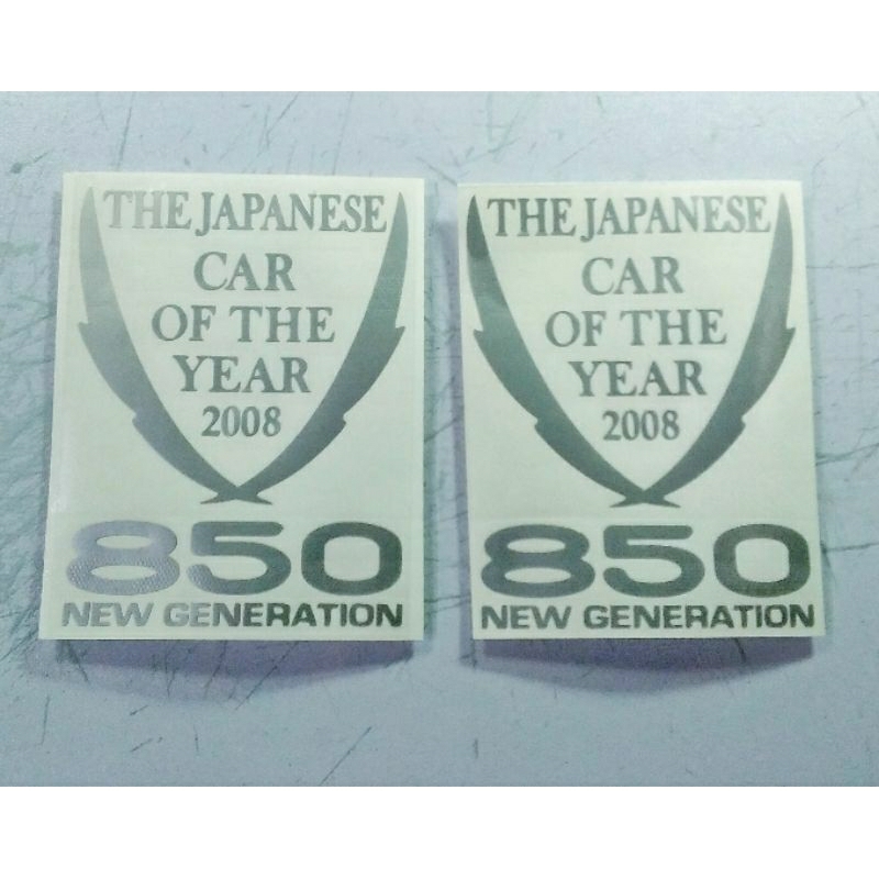 (2 pcs) Daihatsu Mira sticker perodua kancil turbo AVY MOVE L200S L500 ...
