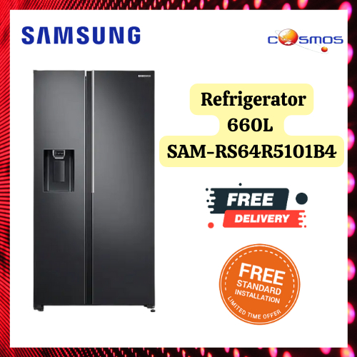 Samsung 660L SidebySide Refrigerator SAMRS64R5101B4 Shopee Malaysia
