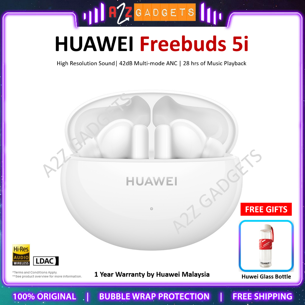 [100 Original] Huawei Freebuds 5i 1 Year Warranty by Huawei Malaysia