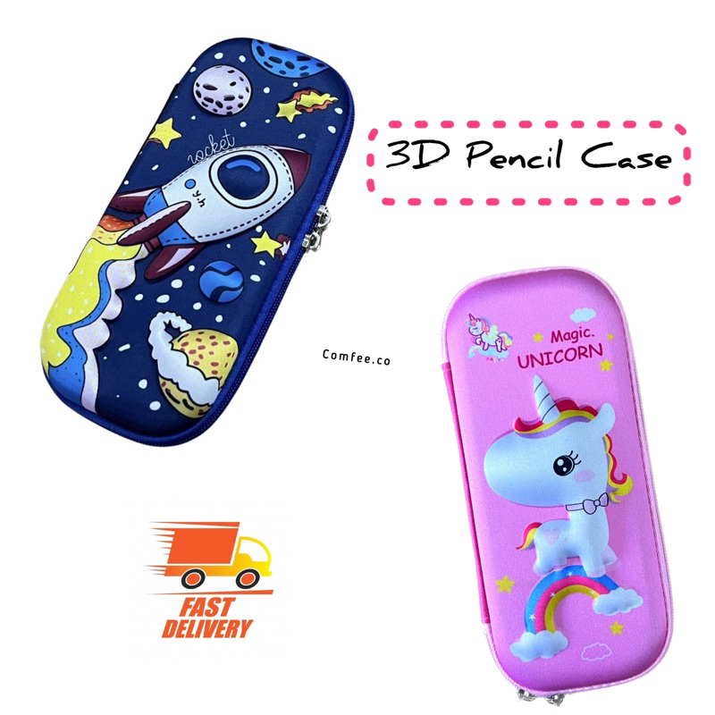 Sustagen Pencil Case 3d Pencil Case 