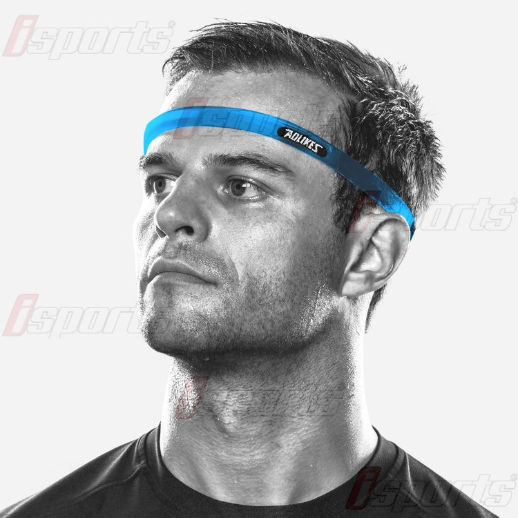 AOLIKES Sweatband Cycling Hiking Running Sports Outdoor Safety Silicone