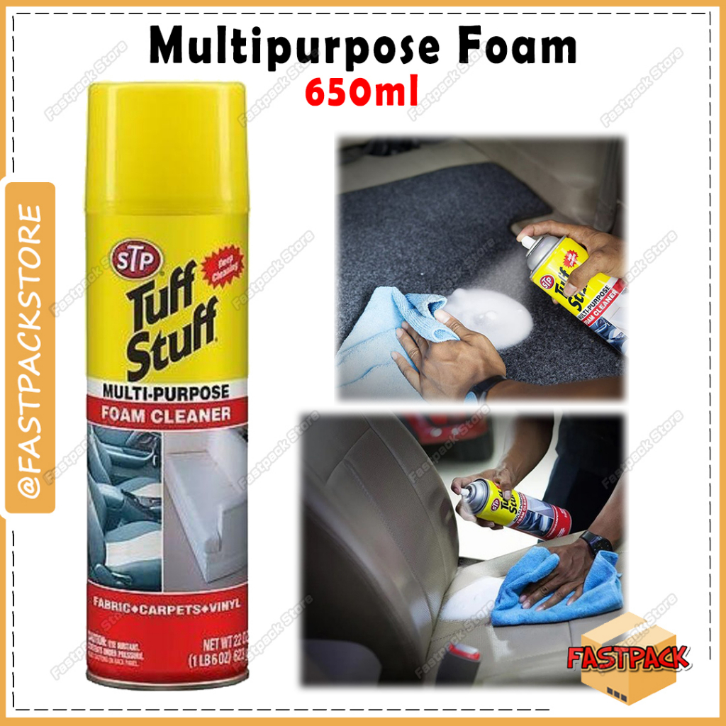 100 Authentic Car Care STP Tuff Stuff Multipurpose Foam Cleaner Deep