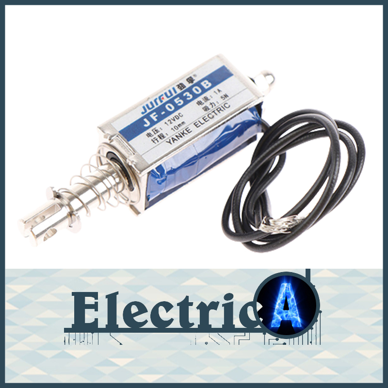 Elettromagnete A Solenoide Heschen DC12V - 4N, Corsa 10mm, Tipo Push Pull - Foto 4