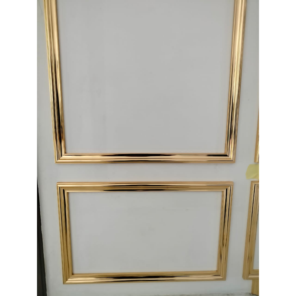 Wainscoting GOLD/Metallic Gold/PVC Wainscoting/8feet wainscoting ...