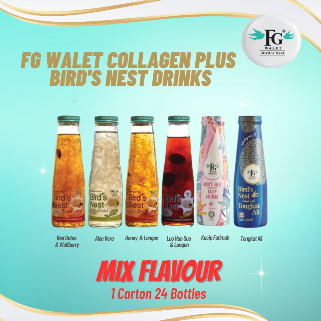 FG Walet Collagen Plus Bird's Nest Drinks (LOOSE) Shopee Malaysia
