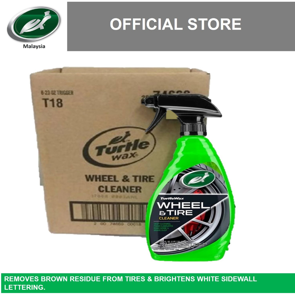Turtle Wax All Wheel & Tire Power Cleaner T18 (1 Box / 6 unit) Shopee