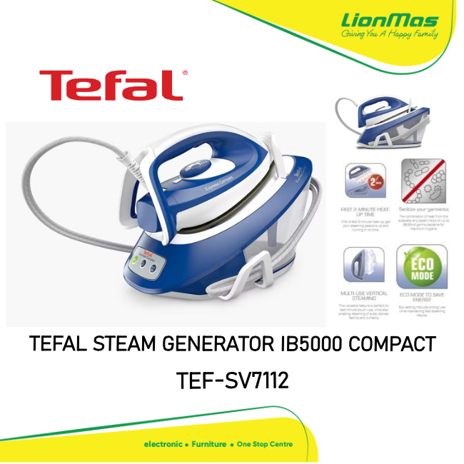 TEFAL STEAM GENERATOR IB5000 COMPACT TEFSV7112 Shopee Malaysia