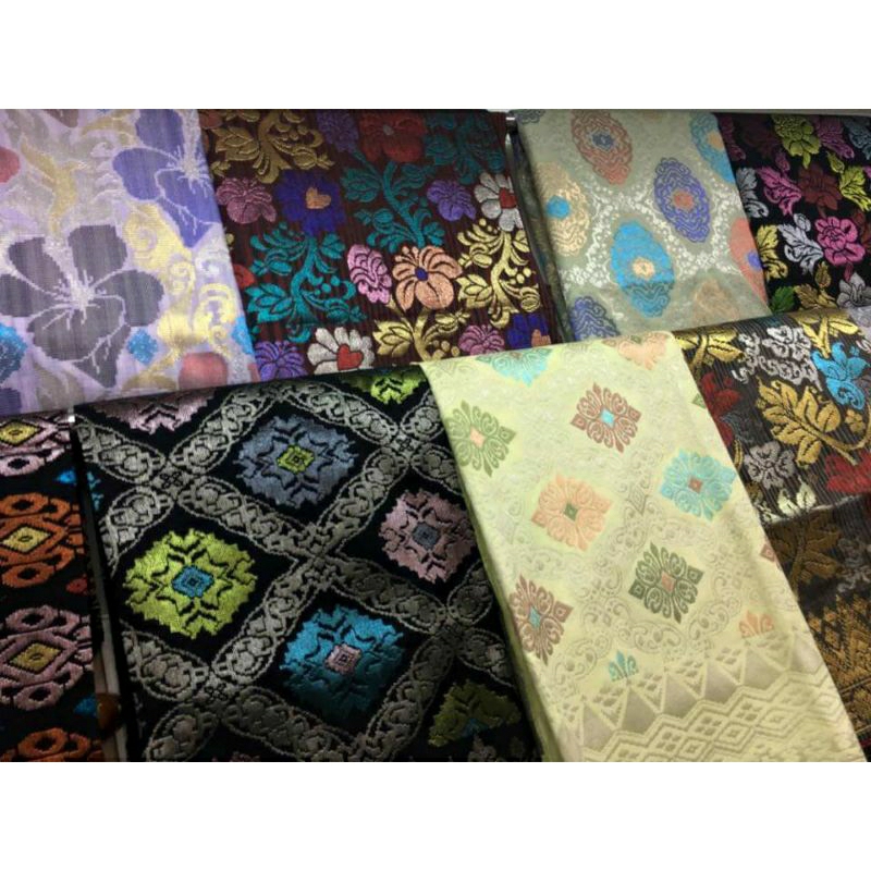 SAMPIN SONGKET TENUN TANGAN EKSKLUSIF SAMPIN RAYA SAMPIN 2.25M | Shopee ...
