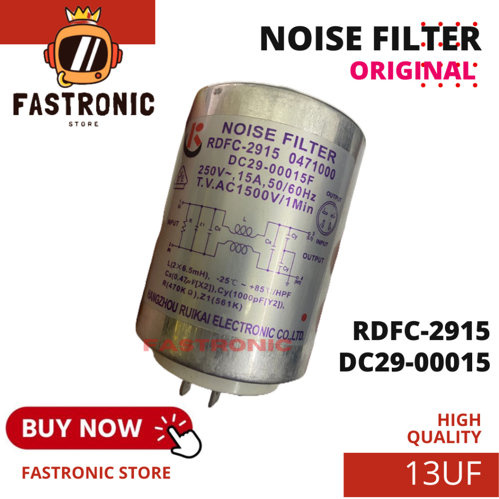 100ORIGINAL DC2900015F RDFC2915 NOISE FILTER ORIGINAL SAMSUNG