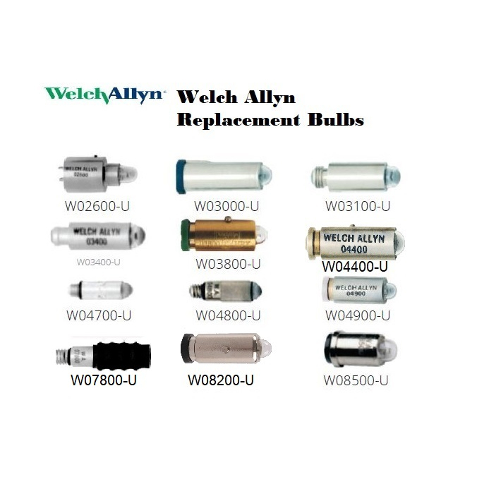 Welch Allyn Replacement Bulb Otoscope ophthalmoscope 03000U 04700U