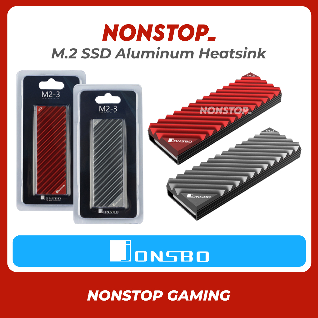Jonsbo M.2 2280 SSD Heatsink Heat Dissipation Radiator Aluminum Alloy