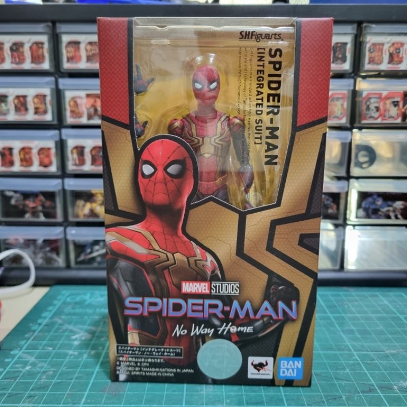 S H Figuarts Spider Man Integrated Suit Spider Man No Way Home